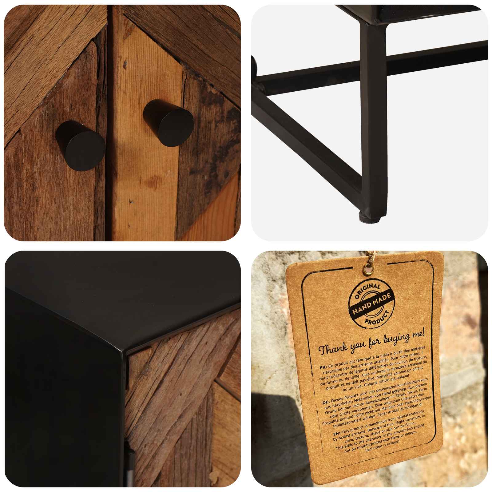 Πλαϊνό γραφείο 53 x 30 x 70 εκ - Pakobazaar