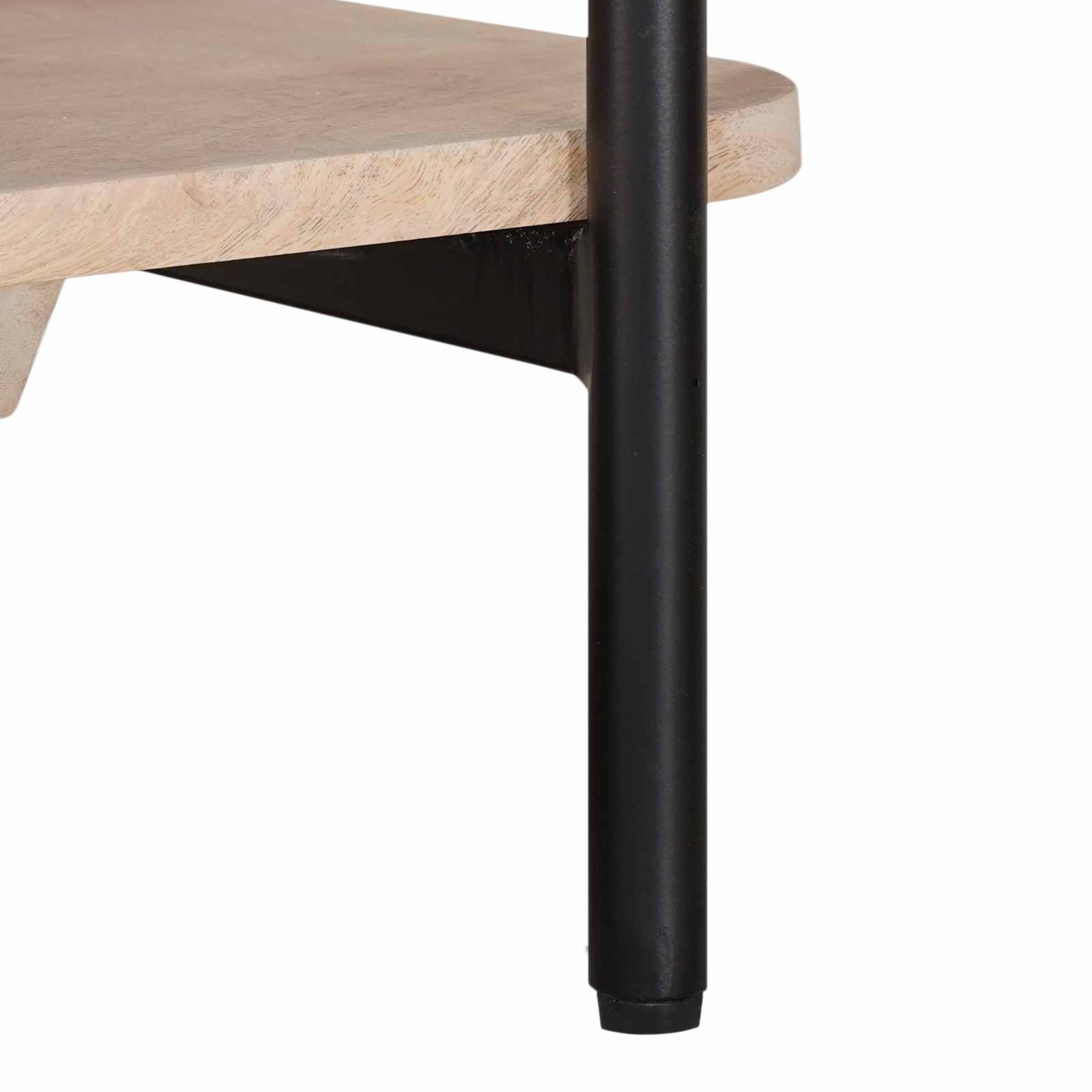 Χειροποίητο Τραπέζι Καφέ Λευκό 85 x 45 x 50 εκ - Pakobazaar