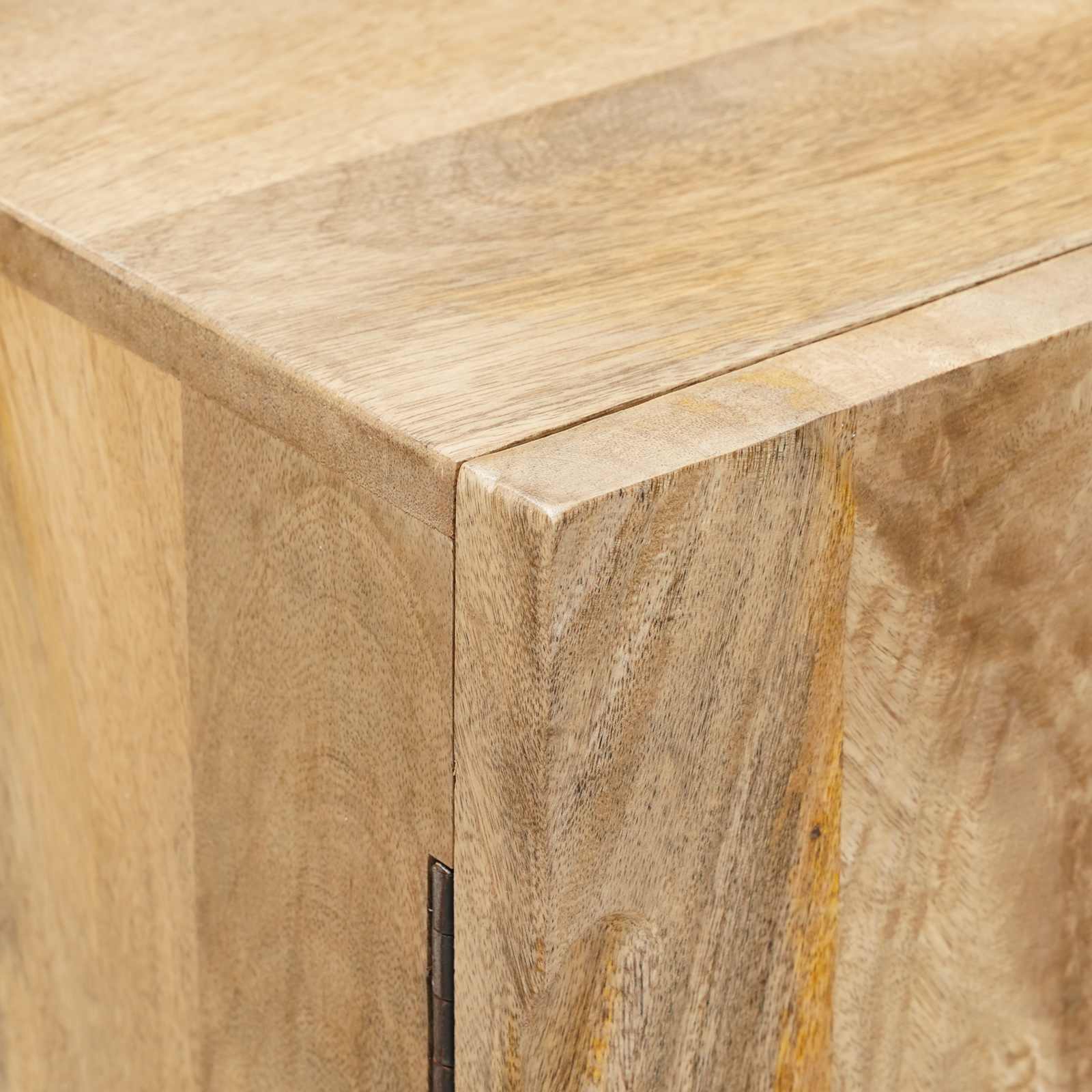 Highboard 53 x 30 x 90 εκ Στερεό Ξύλο Μάνγκο και Μηχανικά Ξύλα - Pakobazaar