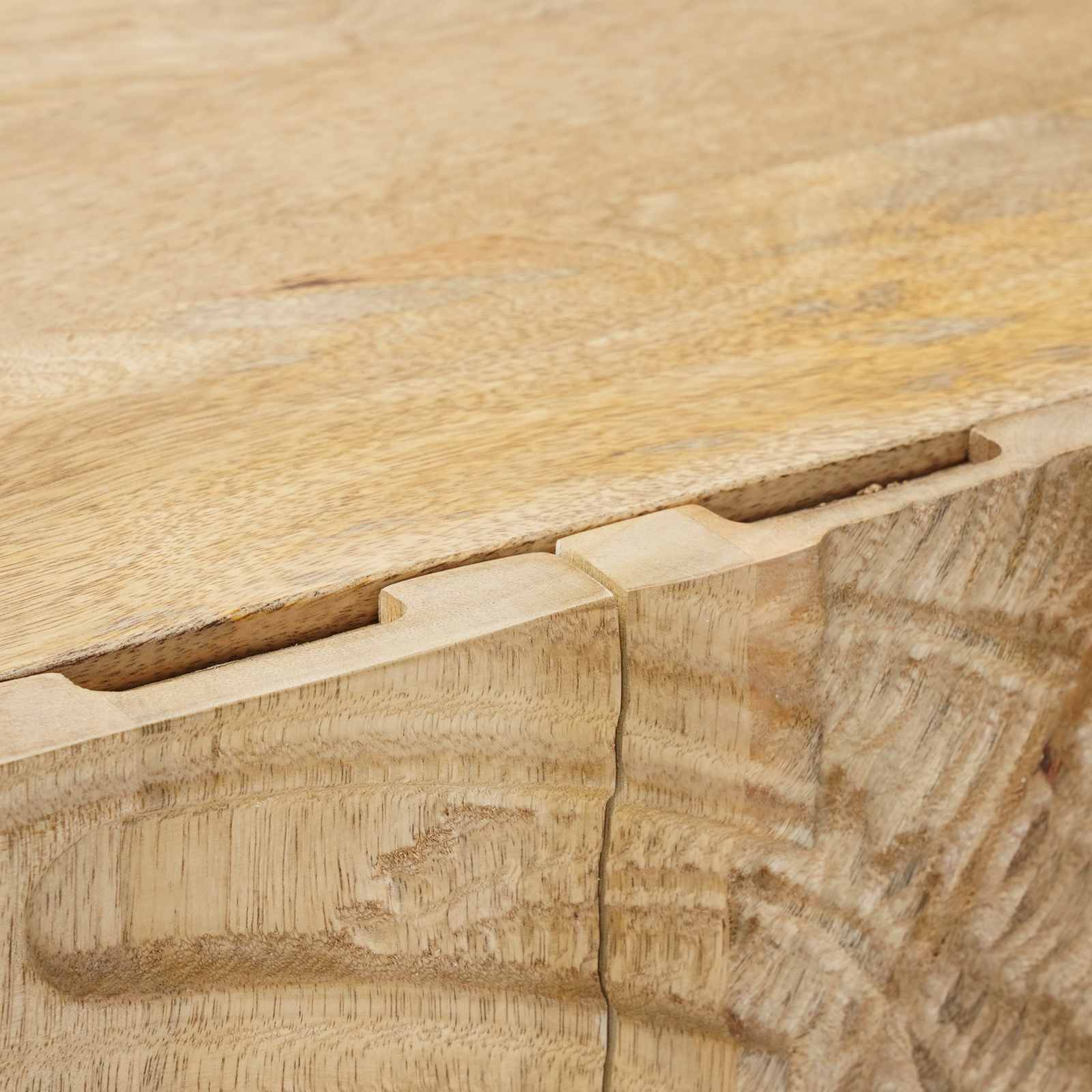 Highboard 53 x 30 x 90 εκ Στερεό Ξύλο Μάνγκο και Μηχανικά Ξύλα - Pakobazaar