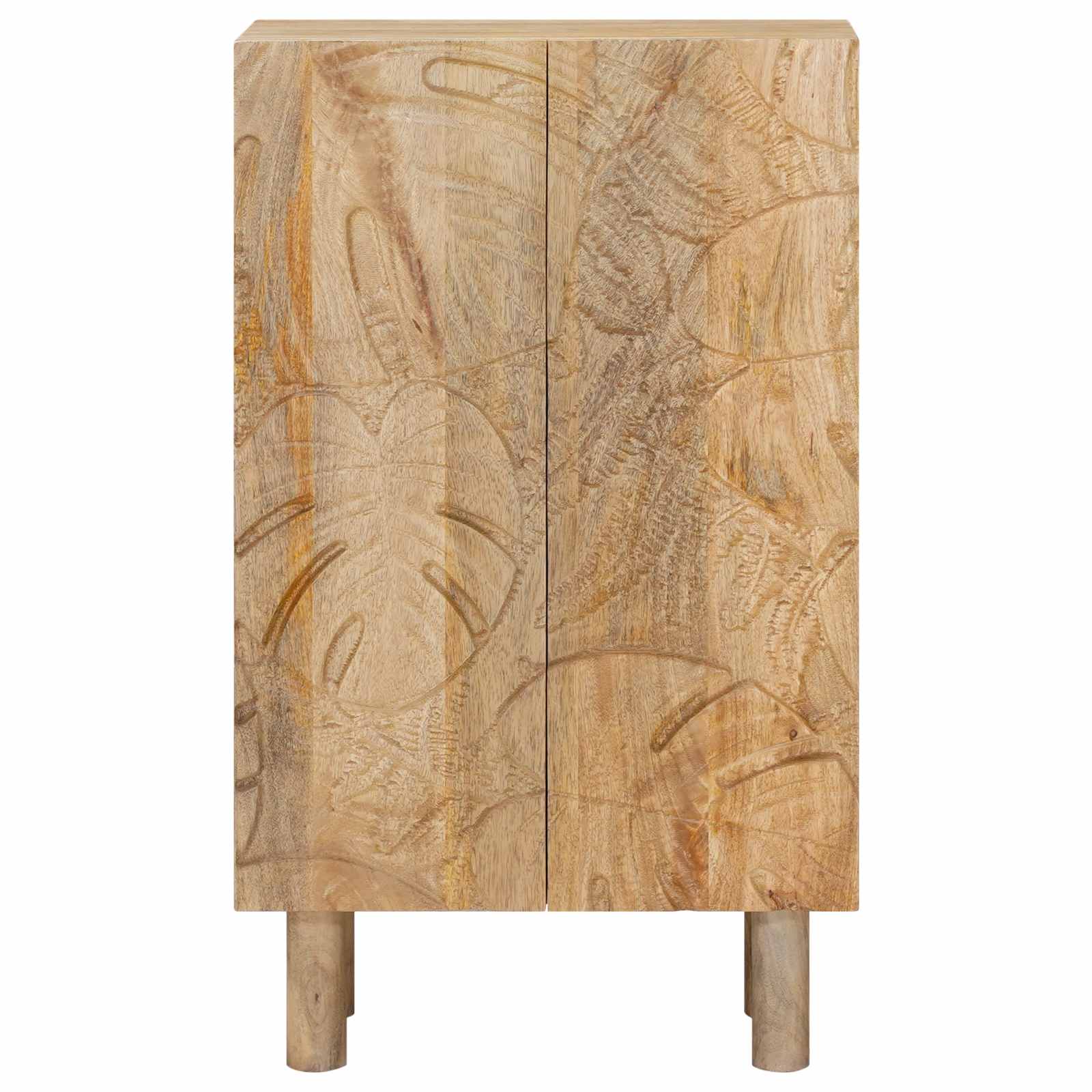 Highboard 53 x 30 x 90 εκ Στερεό Ξύλο Μάνγκο και Μηχανικά Ξύλα - Pakobazaar