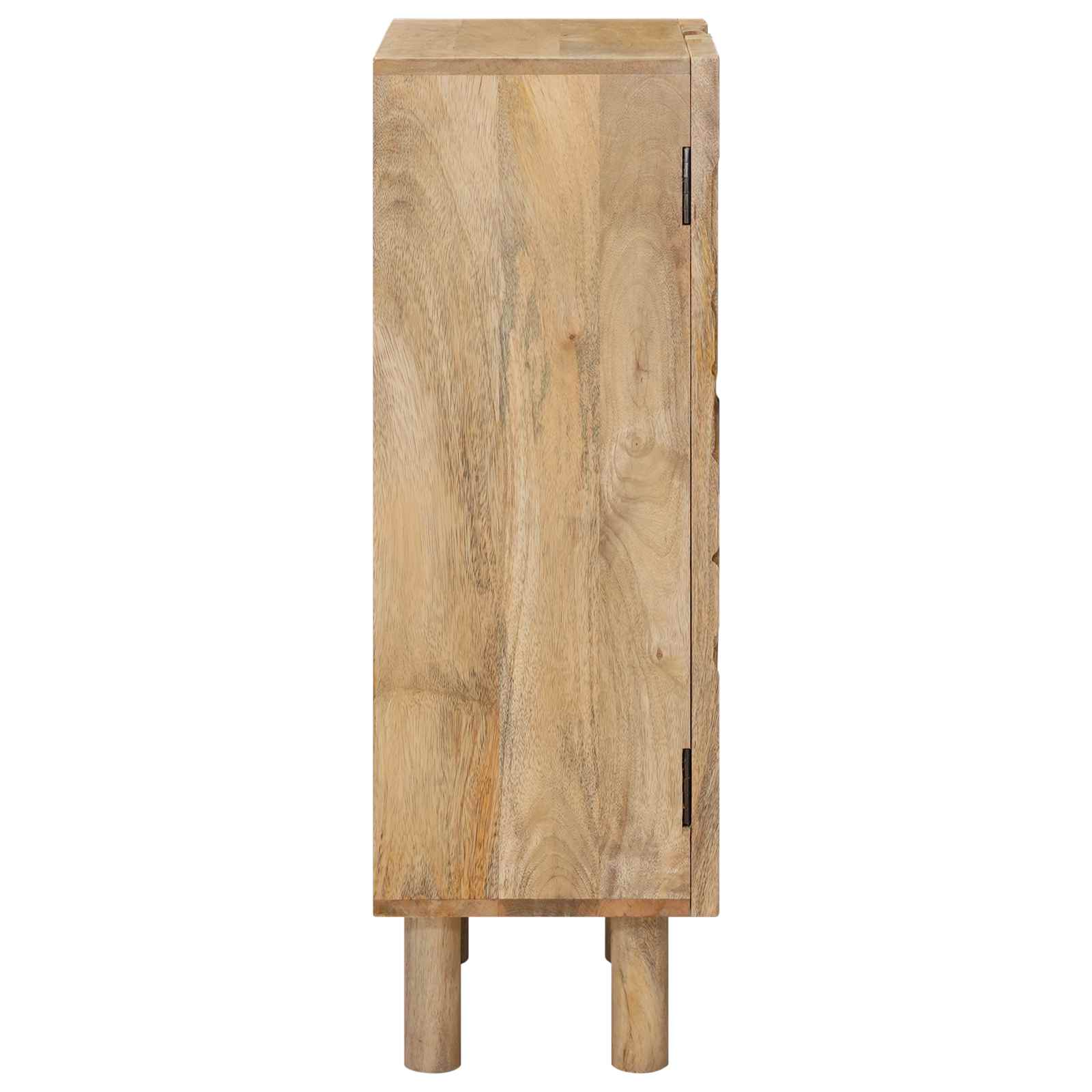 Highboard 53 x 30 x 90 εκ Στερεό Ξύλο Μάνγκο και Μηχανικά Ξύλα - Pakobazaar