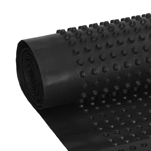 Κυματοειδές Φύλλο Αποχέτευσης 2 pcs Μαύρο 0,5 x 20 μ HDPE - Pakobazaar