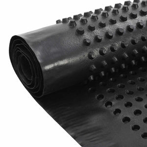 Κυματοειδές Φύλλο Αποχέτευσης Μαύρο 1 x 20 m HDPE - Pakobazaar