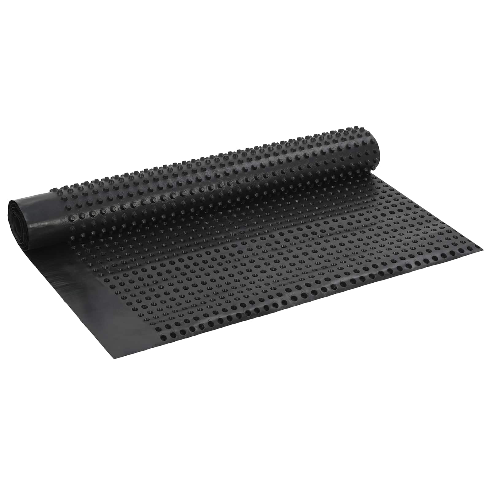 Κυματοειδές Φύλλο Αποχέτευσης Μαύρο 1 x 20 m HDPE - Pakobazaar