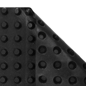 Κυματοειδές Φύλλο Αποχέτευσης 2 pcs Μαύρο 1 x 20 m HDPE - Pakobazaar