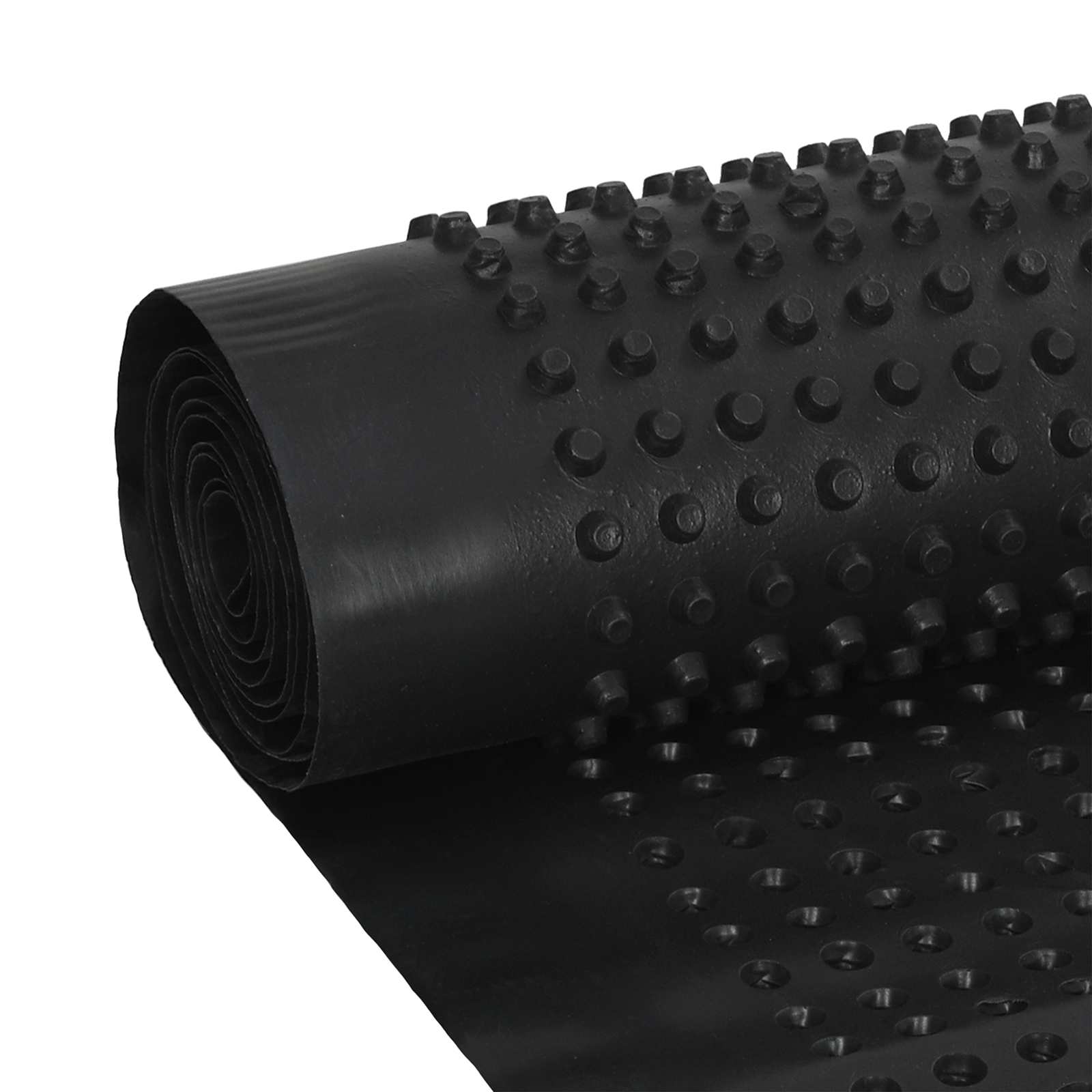Κυματοειδές Φύλλο Αποχέτευσης 2 pcs Μαύρο 1 x 20 m HDPE - Pakobazaar
