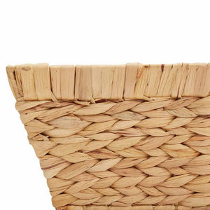 Καλάθια Αποθήκευσης 2 pcs Φυσικό 38 x 28 x 15 εκ Υάκινθος νερού - Pakobazaar