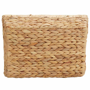 Καλάθια Αποθήκευσης 2 pcs Φυσικό 38 x 28 x 15 εκ Υάκινθος νερού - Pakobazaar