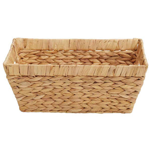 Καλάθια Αποθήκευσης 2 pcs Φυσικό 38 x 28 x 15 εκ Υάκινθος νερού - Pakobazaar