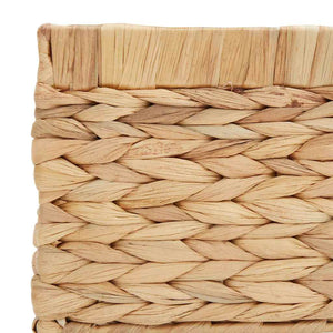 Καλάθια Αποθήκευσης 3 pcs Φυσικό 40 x 30 x 18 εκ Υάκινθος νερού - Pakobazaar