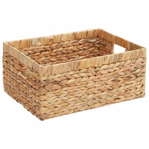 Καλάθια Αποθήκευσης 3 pcs Φυσικό 40 x 30 x 18 εκ Υάκινθος νερού - Pakobazaar
