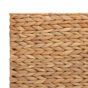 Καλάθια Μαγazines 2 pcs Φυσικό 39 x 14 x 25 εκ Υάκινθος νερού - Pakobazaar