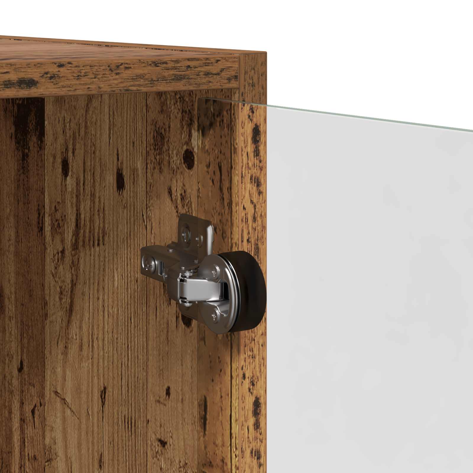 Highboard Παλιό Ξύλο 68 x 37 x 142 εκ Επεξεργασμένο ξύλο - Pakobazaar