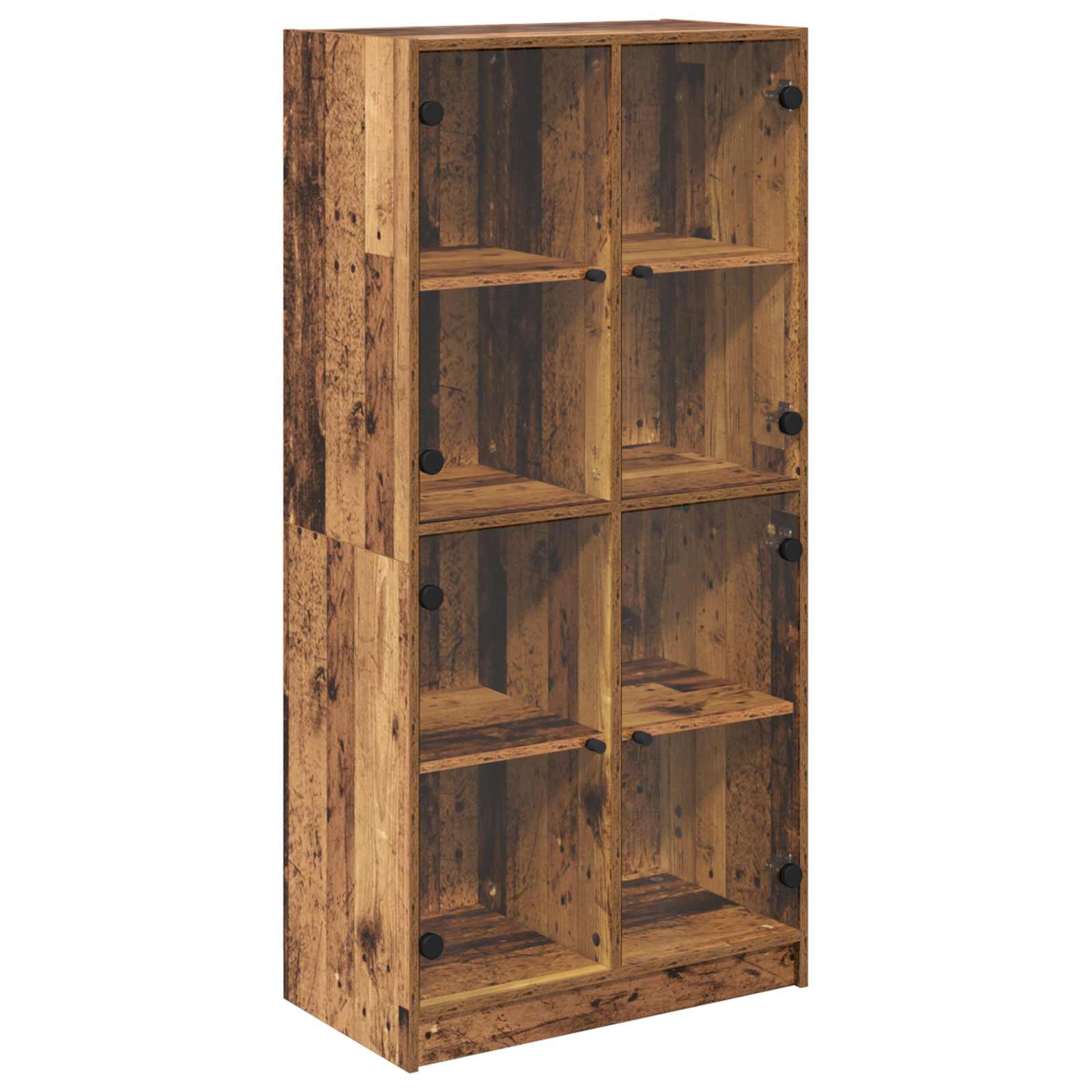 Highboard Παλιό Ξύλο 68 x 37 x 142 εκ Επεξεργασμένο ξύλο - Pakobazaar