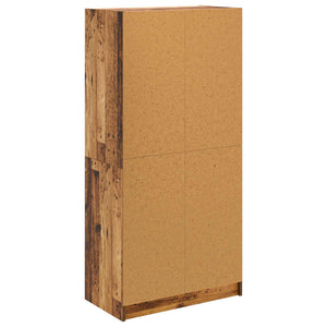 Highboard Παλιό Ξύλο 68 x 37 x 142 εκ Επεξεργασμένο ξύλο - Pakobazaar