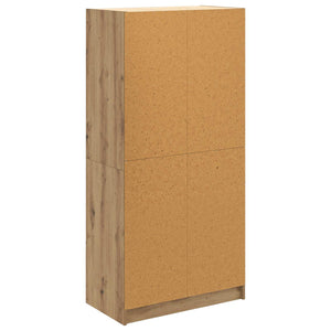 Highboard Artisan Oak 68 x 37 x 142 εκ Επεξεργασμένο ξύλο - Pakobazaar