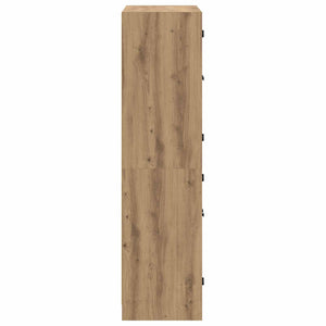 Highboard Artisan Oak 68 x 37 x 142 εκ Επεξεργασμένο ξύλο - Pakobazaar