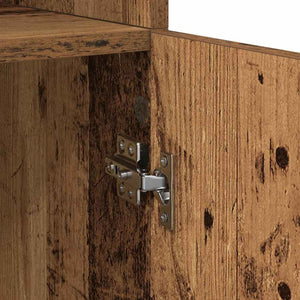 Highboard Παλιό Ξύλο 80 x 42,5 x 185 εκ Επεξεργασμένο Ξύλο