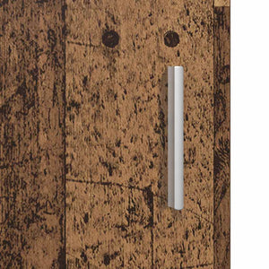 Highboard Παλιό Ξύλο 80 x 42,5 x 185 εκ Επεξεργασμένο Ξύλο