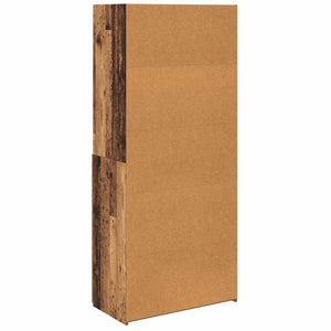 Highboard Παλιό Ξύλο 80 x 42,5 x 185 εκ Επεξεργασμένο Ξύλο