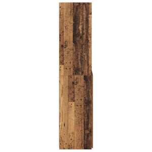 Highboard Παλιό Ξύλο 80 x 42,5 x 185 εκ Επεξεργασμένο Ξύλο