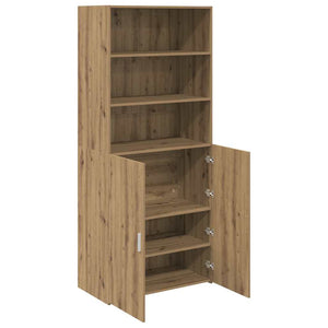 Highboard Artisan Oak 80 x 42,5 x 185 εκ Επεξεργασμένο Ξύλο