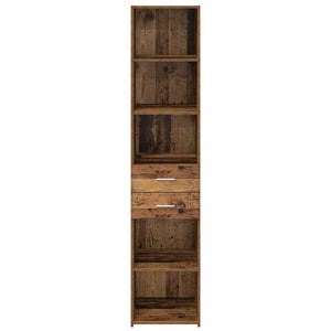 Highboard Παλιό Ξύλο 40 x 42,5 x 185 εκ. Επεξεργασμένο Ξύλο