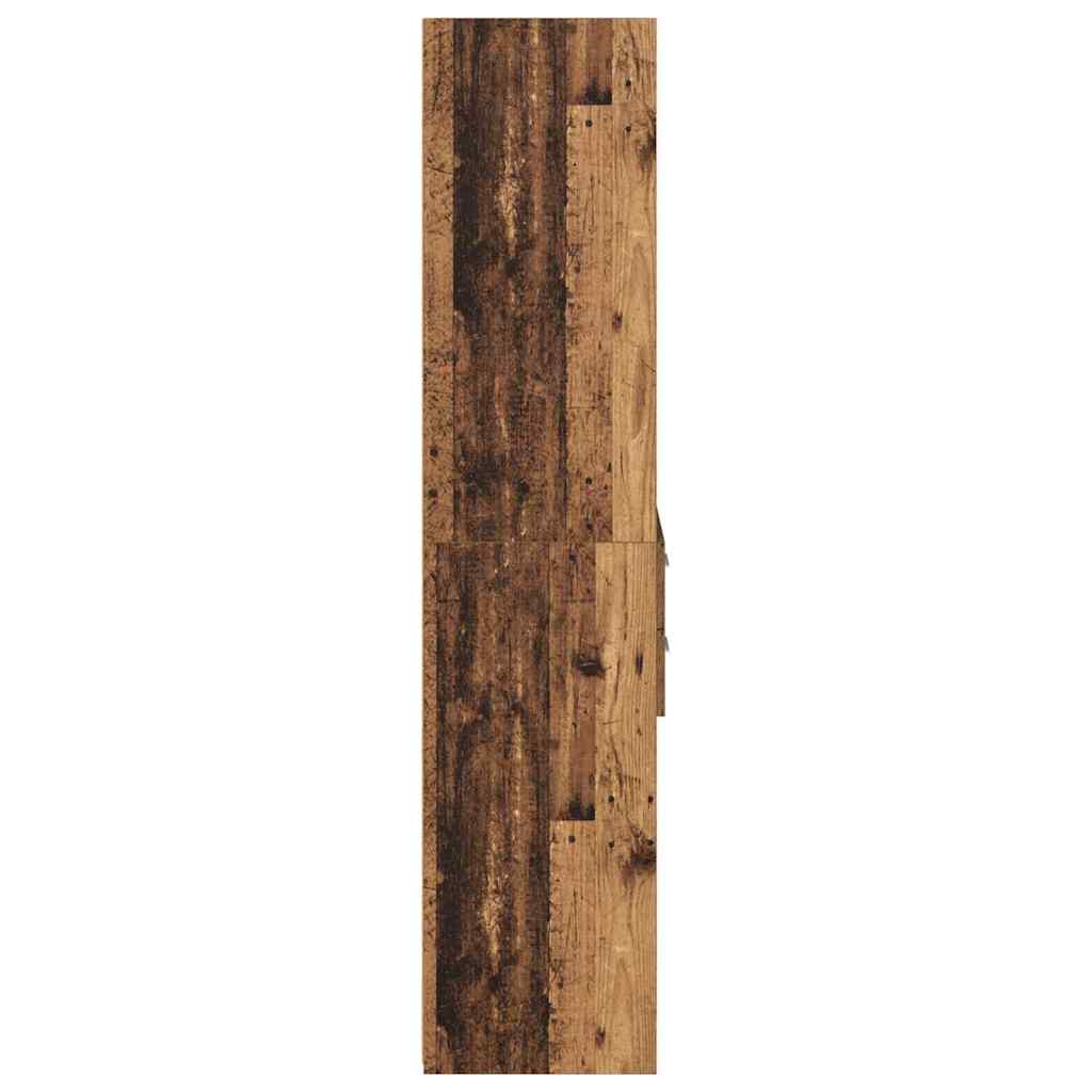 Highboard Παλιό Ξύλο 45 x 42,5 x 185 εκ. Επεξεργασμένο ξύλο