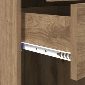 Highboard Artisan Oak 45 x 42,5 x 185 εκ. Επεξεργασμένο Ξύλο