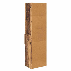 Highboard Παλιό Ξύλο 50 x 42,5 x 185 εκ. Επεξεργασμένο Ξύλο
