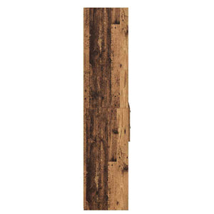 Highboard Παλιό Ξύλο 50 x 42,5 x 185 εκ. Επεξεργασμένο Ξύλο