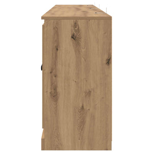 Παραδοσιακά Πλευρικά Έπιπλα με συρτάρι 3 pcs Artisan Oak - Pakobazaar