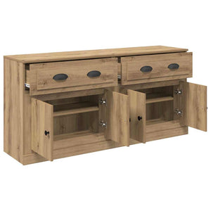 Παραδοσιακά Πλευρικά Έπιπλα 2 τμχ. Artisan Oak