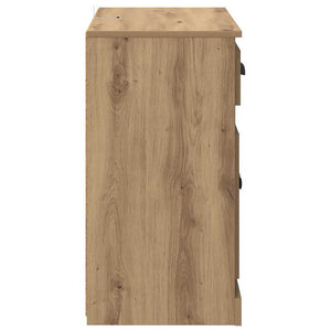 Παραδοσιακά Πλευρικά Έπιπλα 2 τμχ. Artisan Oak