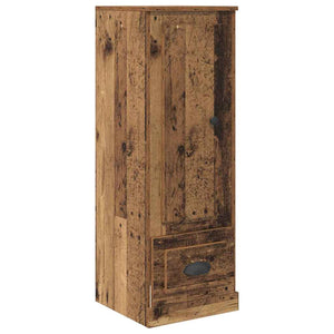 Highboard 3 τμχ. Παλιό Ξύλο 132 x 35,5 x 103,5 εκ.