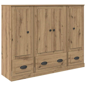 Highboard 3 τμχ. Artisan Oak 132 x 35,5 x 103,5 εκ.