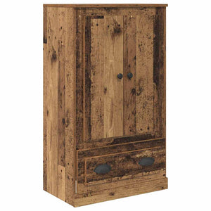 Highboard 3 τμχ. Παλιό Ξύλο 132 x 35,5 x 103,5 εκ.