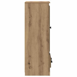 Highboard με συρτάρι 3 pcs Artisan Oak Επεξεργασμένο ξύλο - Pakobazaar