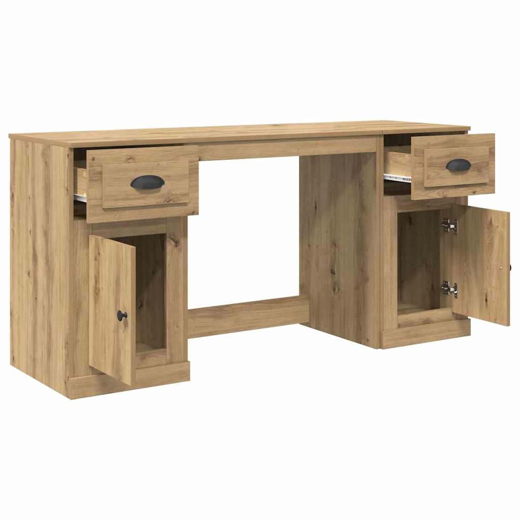 Γραφείο με Ντουλάπι με συρτάρι Artisan Oak 154,5 x 50 x 75 εκ - Pakobazaar