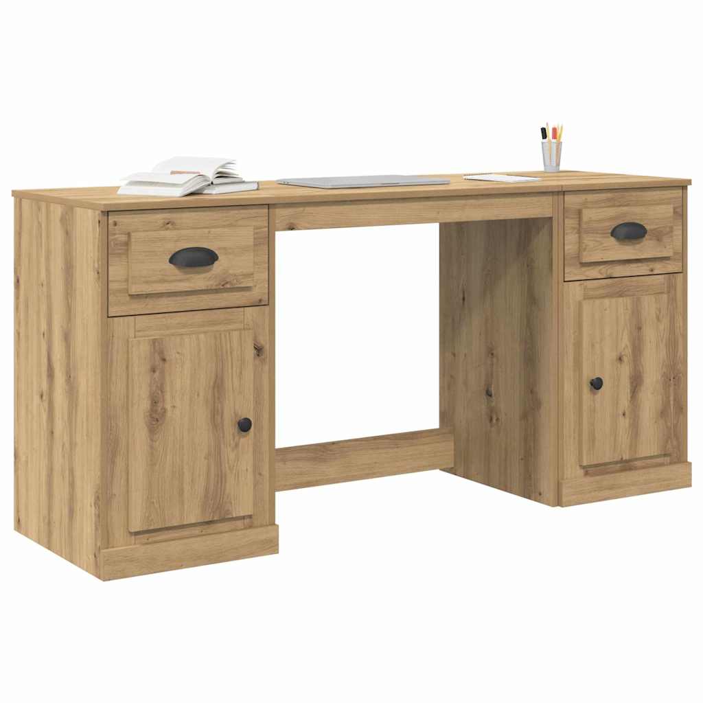 Γραφείο με Ντουλάπι Artisan Oak Επεξεργασμένο Ξύλο - Pakobazaar