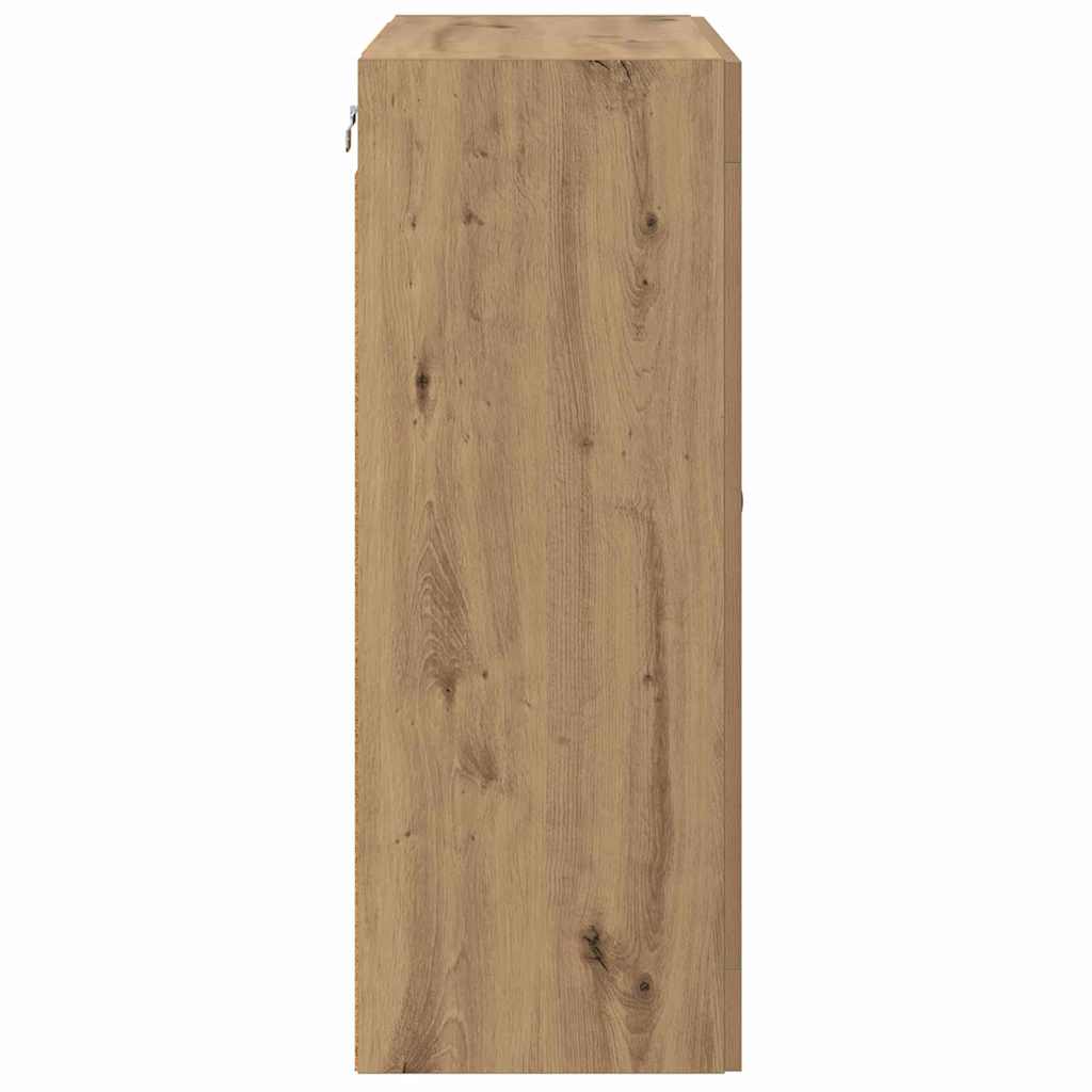 Ντουλάπια Τοίχου 2 pcs Artisan Oak 69,5 x 34 x 90 εκ.