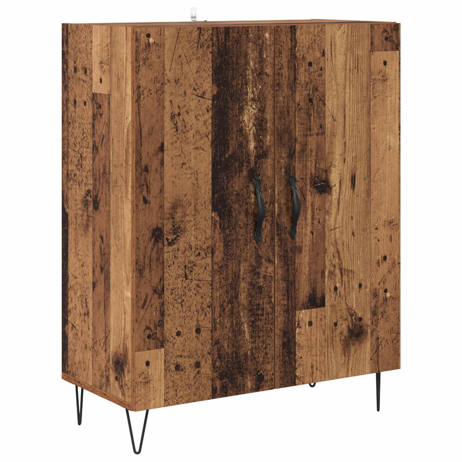 Highboard Παλιό Ξύλο 69,5 x 34 x 180 εκ. Επεξεργασμένο ξύλο