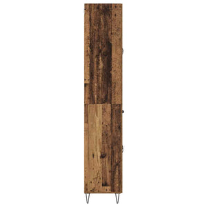 Highboard Παλιό Ξύλο 69,5 x 34 x 90 εκ. Επεξεργασμένο Ξύλο