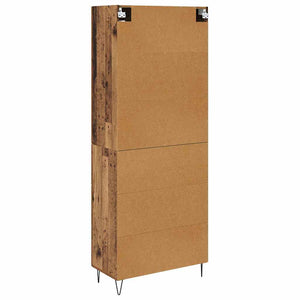 Highboard Παλιό Ξύλο 69,5 x 34 x 90 εκ. Επεξεργασμένο Ξύλο