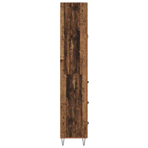 Highboard Παλιό Ξύλο 69,5 x 34 x 90 εκ. Επεξεργασμένο Ξύλο