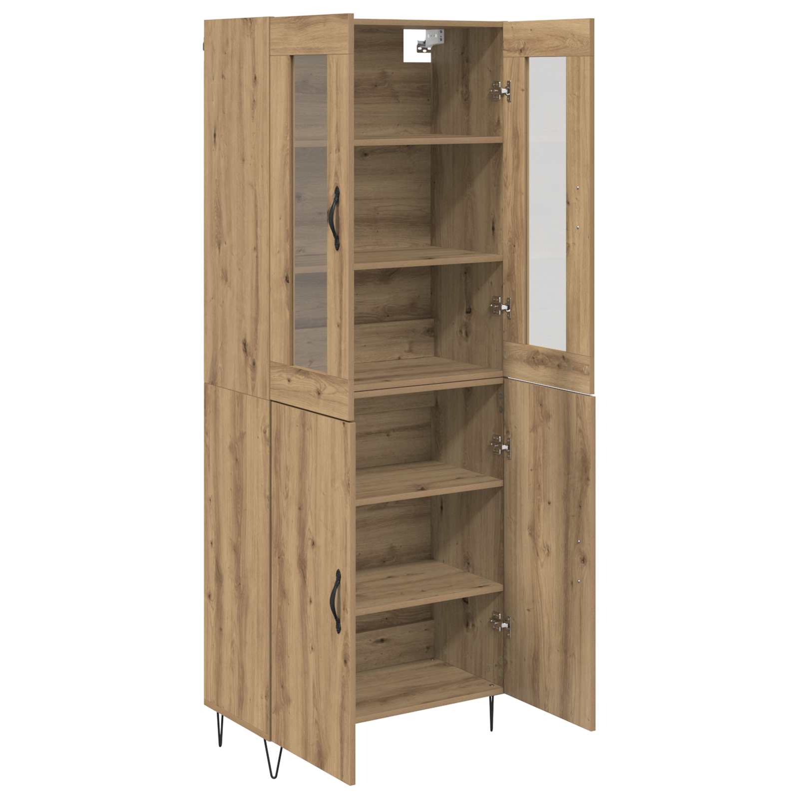 Highboard Artisan Oak 69,5 x 34 x 180 εκ. Επεξεργασμένο ξύλο