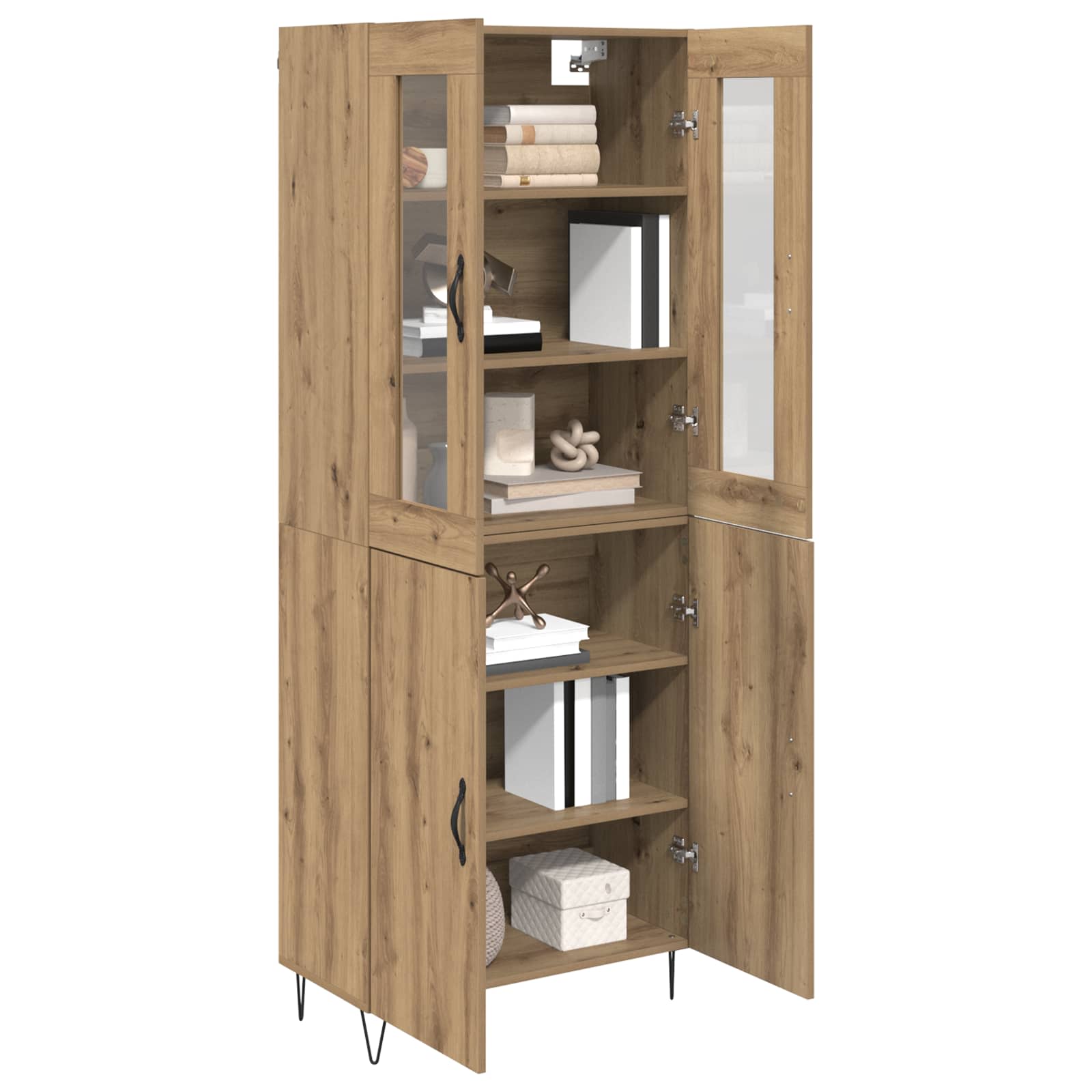 Highboard Artisan Oak 69,5 x 34 x 180 εκ. Επεξεργασμένο ξύλο