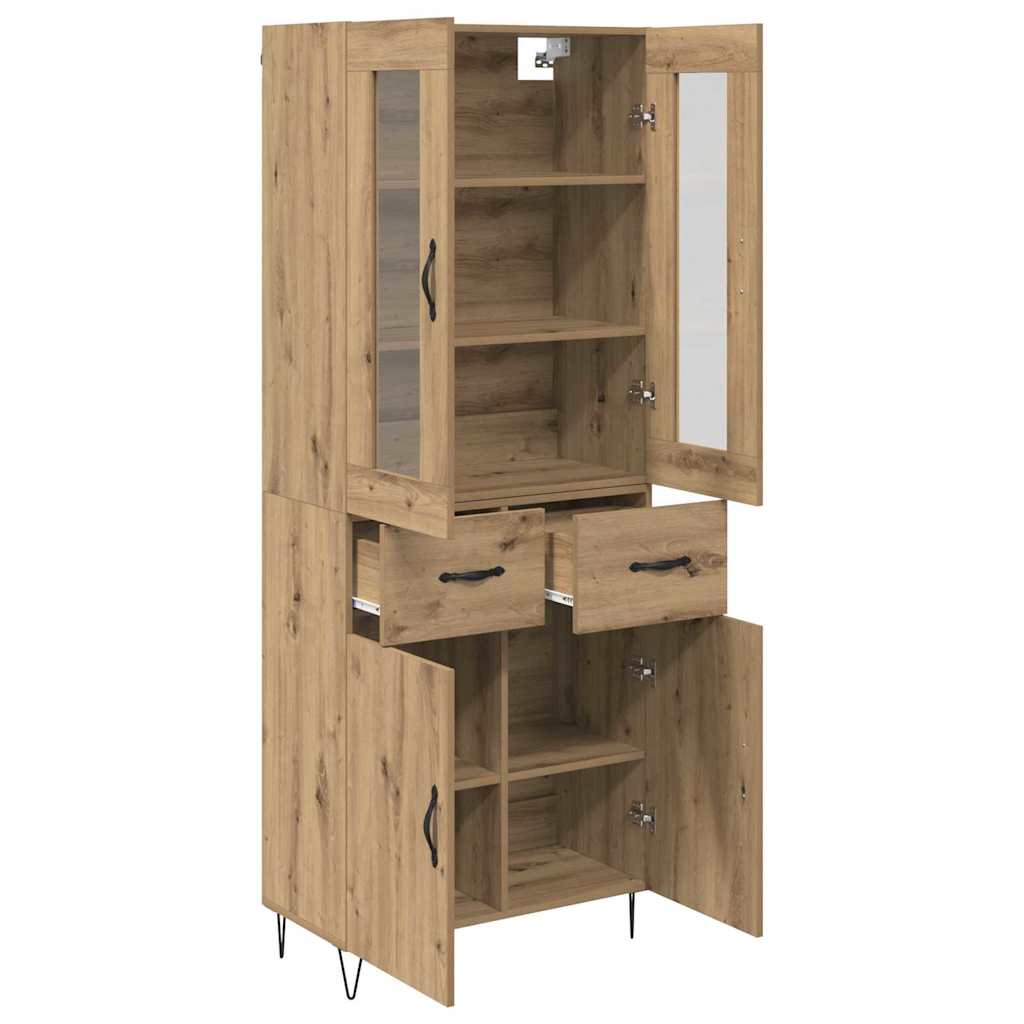 Highboard Artisan Oak 69,5 x 34 x 90 εκ. Επεξεργασμένο ξύλο