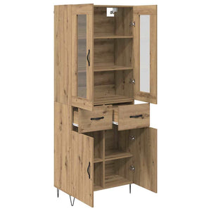 Highboard Artisan Oak 69,5 x 34 x 90 εκ. Επεξεργασμένο Ξύλο
